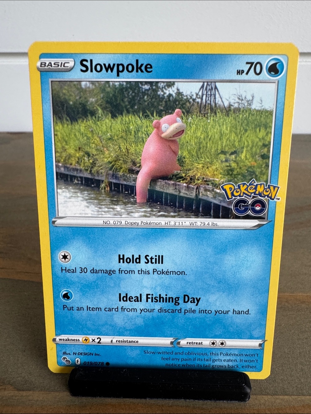 Pokémon | Go #019/078: Slowpoke (2022) - Collectible Trading Card